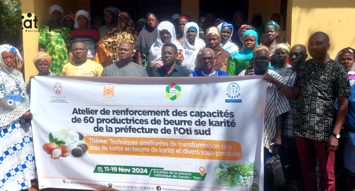 Oti-sud/production du beurre de karité : des actrices renforcent leurs compétences entrepreneuriales à Gando 1 Oliver949