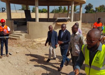 Ogou/suivi des travaux de construction d’infrastructures sanitaires : le ministre Tessi visite le chantier de Sada à Atakpamé