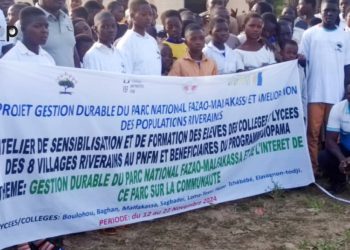 Tchaoudjo: les élèves du CEG Sagbadaï sensibilisés sur la protection du parc Fazao-Malfakassa