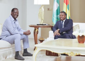 Intégration africaine : l’ancien Premier ministre kenyan reçu par le chef de l’Etat