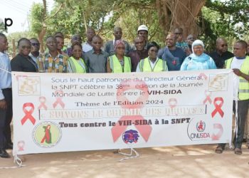 Lacs/ journée mondiale de lutte contre le VIH-SIDA  le personnel de la SNPT convie  au respect des droits des séropositifs 