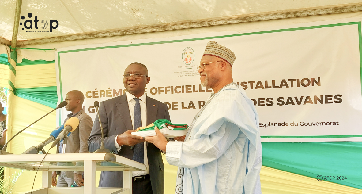 Tone/décentralisation : le gouverneur, Affoh Atcha-Dedji officiellement installé 1 Oliver 2024 12 18T134402.333