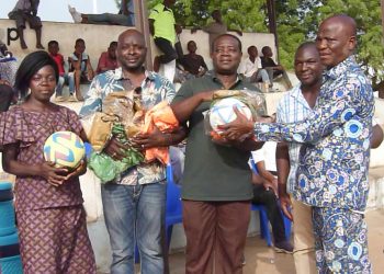 L’AEB-Togo soutient les jeunes du centre académique Haho foot de Notse 