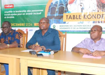 Amélioration des conditions d’inclusion des personnes handicapées :  Une table pour proposer des solutions