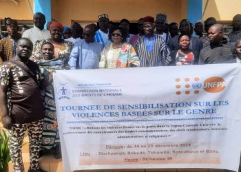 Tchaoudjo/Lutte contre les violences basées sur le genre : Les leaders communautaires de la Centrale sensibilisés sur leurs rôles