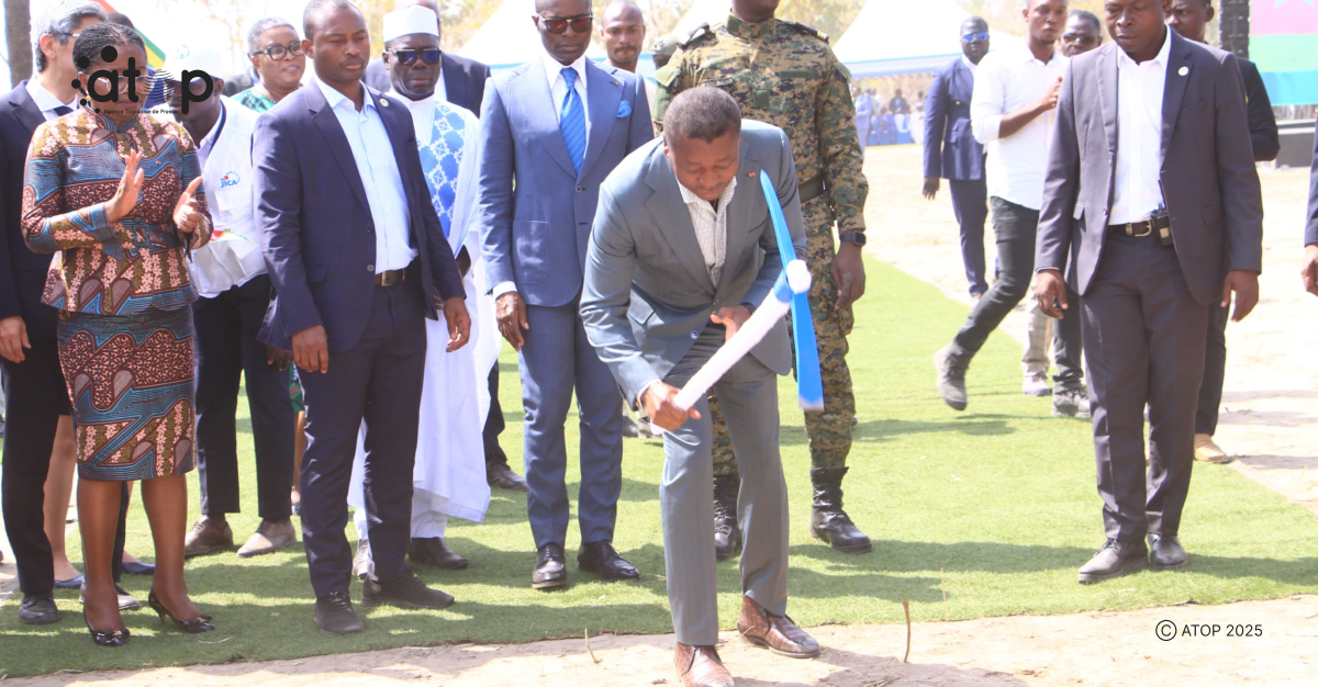 Tchaoudjo/Projet de voie de contournement de Sokodé : Faure Gnassingbé donne le premier coup de pioche 1 Oliver 2025 01 17T121028.895