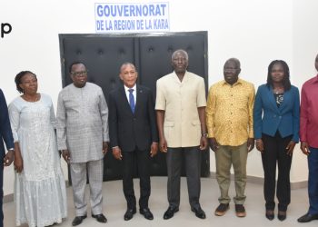 Kozah:  le bureau du conseil régional rend visite au gouverneur de la Kara