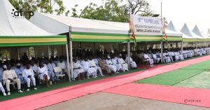 Kozah/51eme anniversaire de l’attentat de Sarakawa: le président Faure Gnassingbé a déposé une gerbe à la stèle au mausolée à Sarakawa 3 Oliver 2025 01 25T113805.878