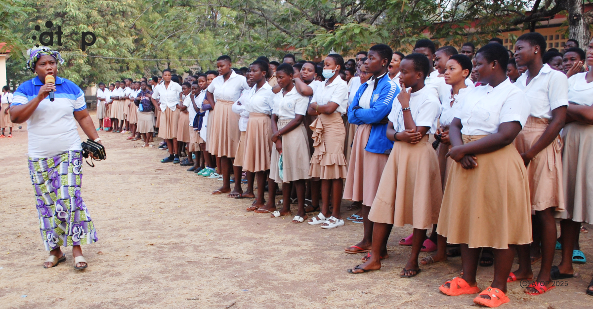 Kloto/prévention des grossesses en milieu scolaire : les élèves du lycée de Kpodzi sensibilisés sur la bonne attitude 1 Oliver 2025 01 29T153752.535
