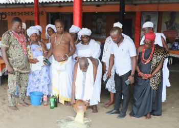 20 ans de disparition de Gnassingbé Eyadema :  une prière traditionnelle dite à l’honneur de l’illustre disparu