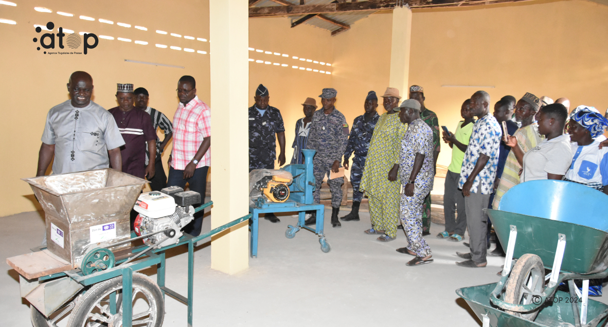 Doufelgou/soutien à l’autonomisation des femmes rurales : la coopérative Kpi-Fogba équipée pour un meilleur développement 1 Oliver 2025 02 17T103907.064