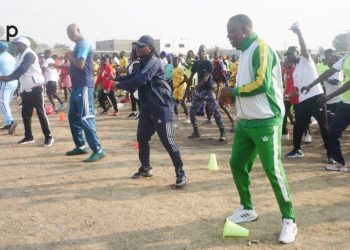 Journées nationales du sport:  la ministre Bessi-kama observe la  28e édition  aux cotes de la population d’Anié   