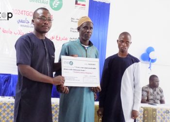Kozah/éducation : l’ONG Direct-Aid alloue des bourses d’études à trente étudiants et bacheliers de la ville de Kara