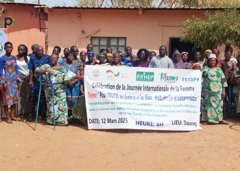 Tone/célébration du 8 mars :  les femmes handicapées formées sur les activités génératrices de revenus