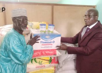 Agoé-nyivé:  don de vivres à la communauté musulmane
