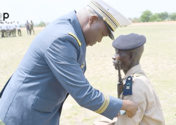 Tchaoudjo:  217 élèves sous-officiers de l’ENSO-T reçoivent leurs galons de sergent à Tchawarè