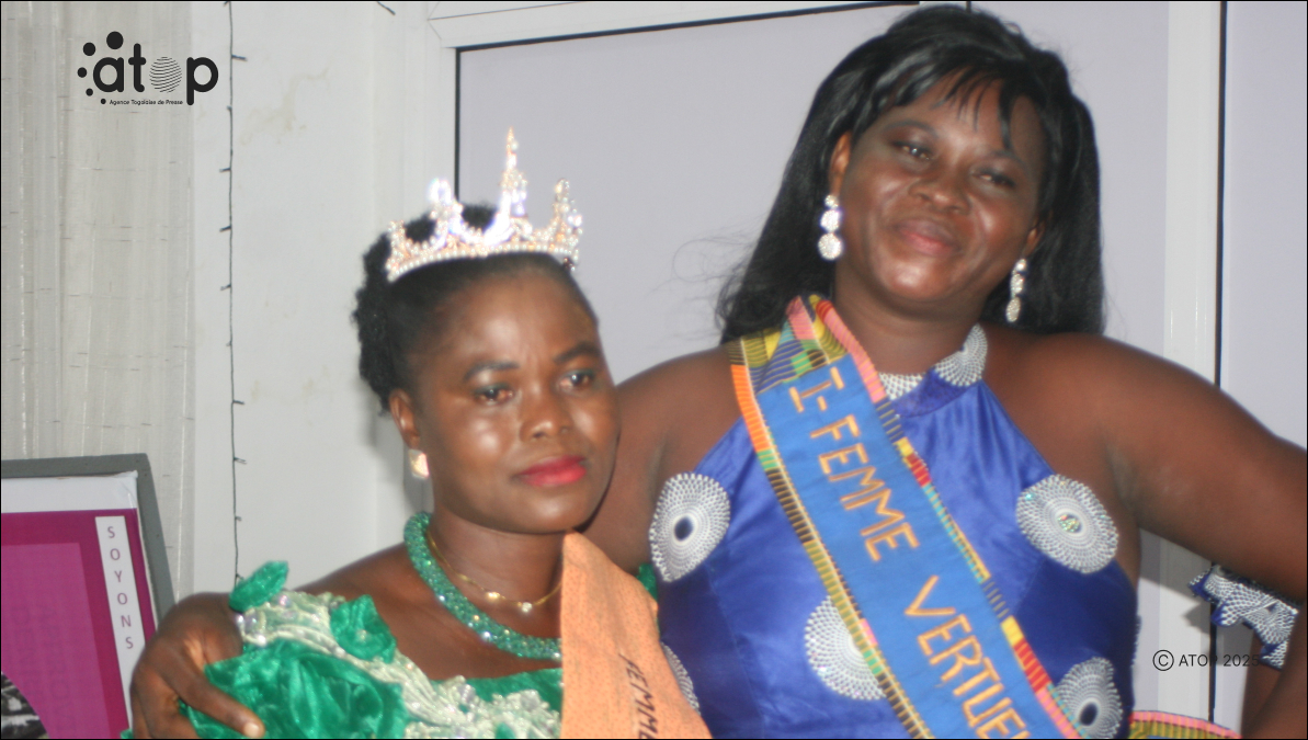 Mme Akouesso Akossiwa sacrée « femme vertueuse édition 2025 » 1 Oliver204