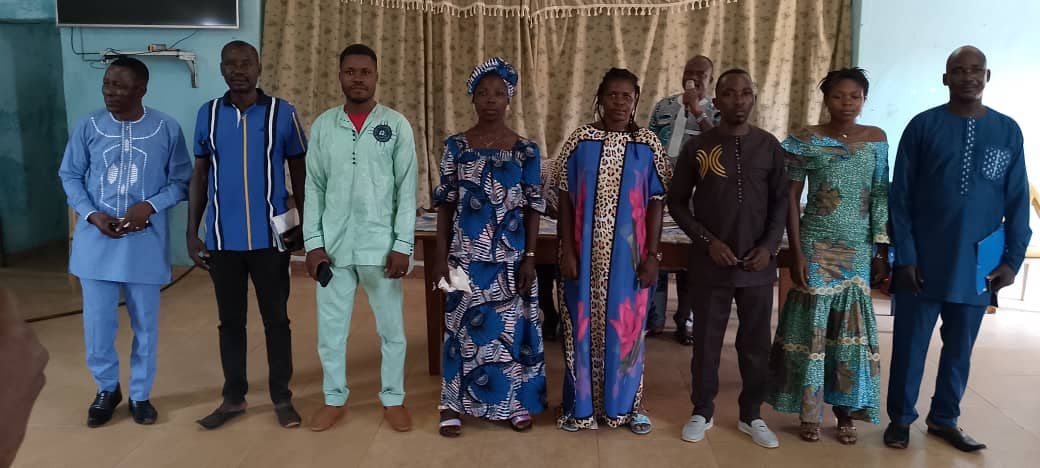 Les membres du bureau CLD Binah FM