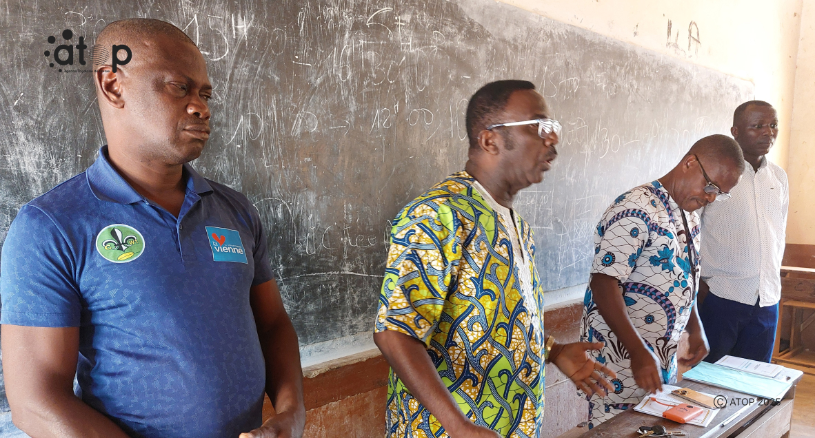 Wawa / Révisions des listes électorales : 854 membres de comités des listes et cartes, formés à Badou 1 Oliver 2025 04 12T154453.227