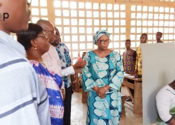 Révision des listes électorales : la ministre Kouigan visite des centres à Atakpamé