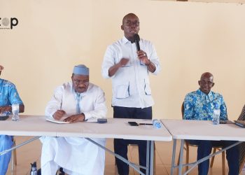 Oti-sud/ révision des listes électorales :  les cadres du parti UNIR mobilisent  leurs militants sur les enjeux de cette opération à Takpamba et Gando