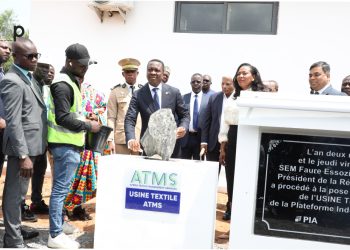 Festivités du 27 avril 2025 : le président de l’Assemblée nationale pose la première pierre de construction de ATMS et inaugure Vivace group à la PIA