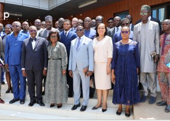 CCI-Togo :  les élus consulaires régionaux du Grand-Lomé présentés aux autorités locales