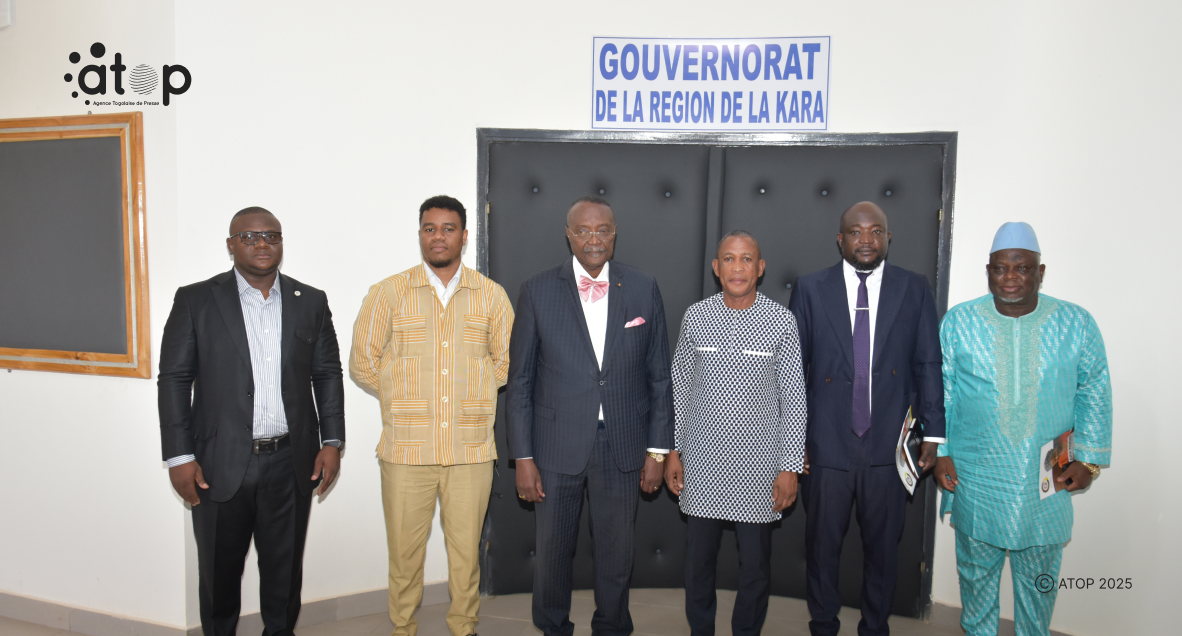 Kozah : les élus consulaires régionaux de la CCI-Togo présentés au gouverneur de la Kara 1 Oliver222