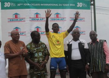 Cyclisme/ 30ème tour du Togo :  Le burkinabe Bouda Rassid vainqueur de la 3ème etape  et nouveau maillot jaune