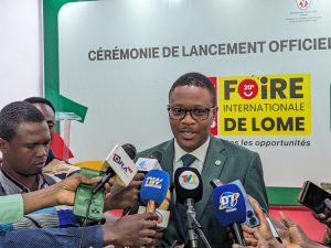 Le DG de SOUZA face à la presse