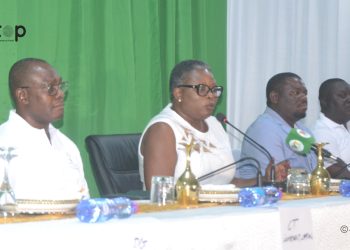 La fête du travail au ministère de la Communication :  Mme Kouigan félicite les travailleurs pour le travail collectif enregistré
