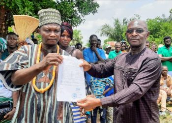 Blitta : M. Kambia Essossim reconnu chef du village de Waragni