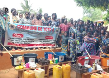 Yoto : des femmes des groupements bénéficient de kits de fabrication de savons