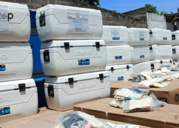 Du matériel et équipement de travail offerts aux maraichers et mareyeuses des Lacs 1 et Lacs 3