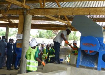 Kozah : une unité de tri et de traitement des déchets plastiques inaugurée à Welou