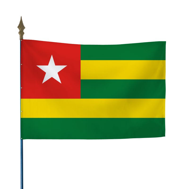 La population invitée à suivre les « événements historiques » de ce samedi dans un esprit d'unité et de cohésion sociale 1 drapeau togo