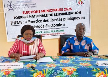 Dankpen/libertés publiques en période électorale : la CNDH sensibilisé les différentes couches socio-professionnelles