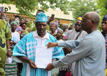 Blitta/chefferie traditionnelle : Le chef du village de Kaza-Copé reçoit son arrêté de reconnaissance