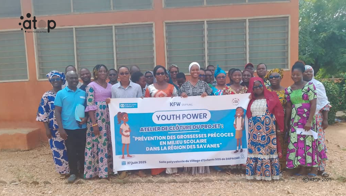 Tone/prévention de grossesses précoces en milieu scolaire : Sos Villages d’enfants de Dapaong dresse le bilan du projet 1 Oliver453