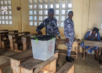 Kloto/élections municipales 2025 :  les agents des forces de défense et de sécurité votent par anticipation dans la zone ouest des Plateaux