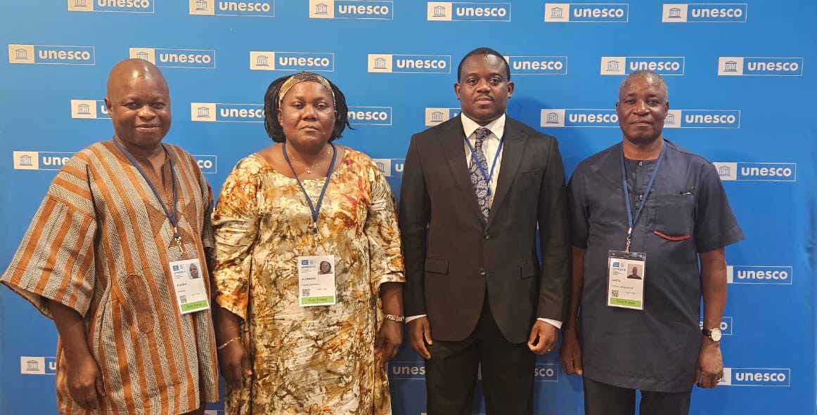47e session du comité du patrimoine mondial de l’UNESCO : le Togo participe aux travaux consacres a l’examen du rapport du centre du patrimoine mondial 1 La delegation togolaise aux travaux a Paris