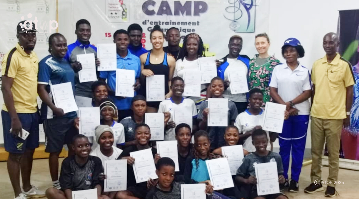 Fin du « camp d'entraînement gymnastique rythmique »: des entraîneurs et athlètes aguerris de la manipulation des outils de base 1 Oliver 13