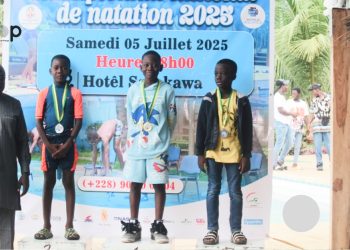Championnat national de natation :  Amedonou Folly remporte l’édition 2025 chez les seniors hommes en brasse