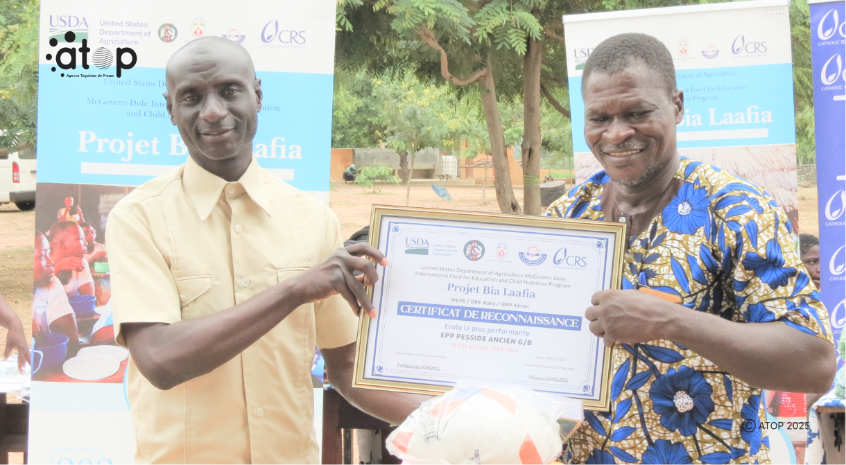 Kéran/prix ‘’Bia Laafia’’ : trois écoles performantes récompensées 1 Oliver 2025 07 10T121939.056