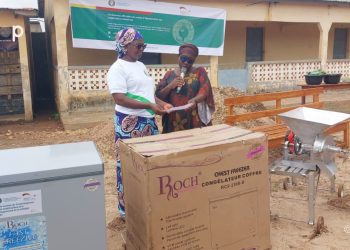Tchamba/autonomisation de la femme :  Dix coopératives féminines appuyées en matériel