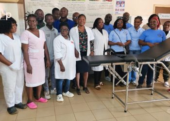 Santé/Zio : Le CMS de Kovié renforce son plateau technique avec une table gynécologique