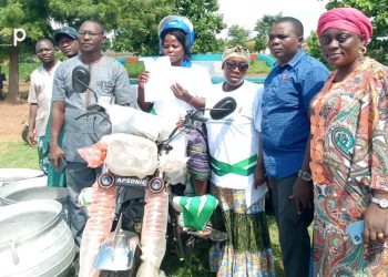 Kpendjal-ouest / promotion de l’entrepreneuriat féminin :  dix coopératives de femmes dotées d’équipements agricoles