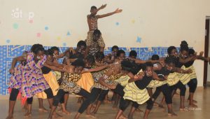 la chorale de IYF dans une de leurs prestations