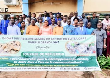 Les filles et fils de Blitta-Gare pour le développement de leur canton