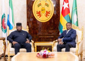 Diplomatie : Visite de travail du président de la Sierra Leone Julius Maada Bio à Lomé
